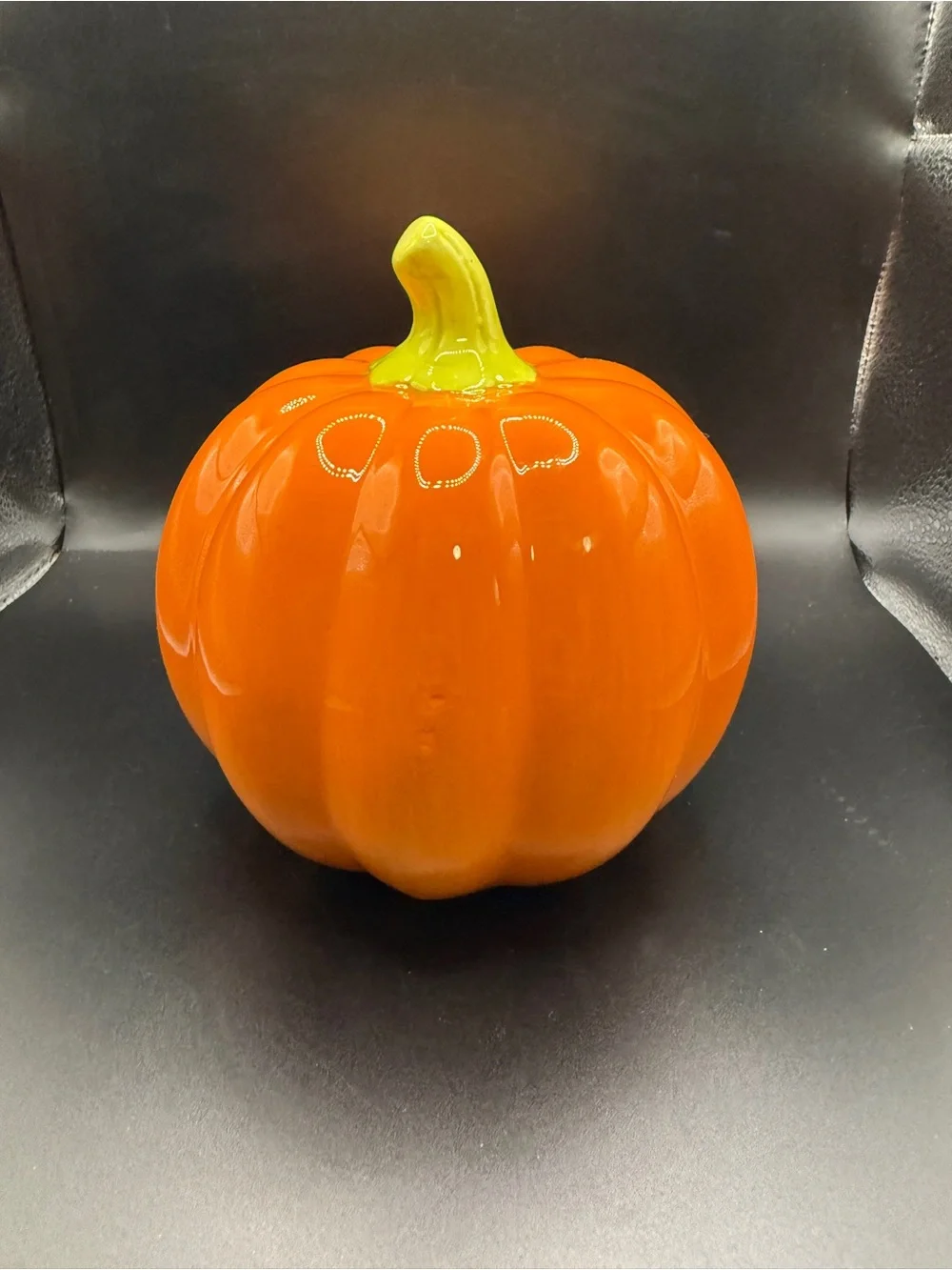 Halloween Ceramic Orange Pumpkin Sponge Holder